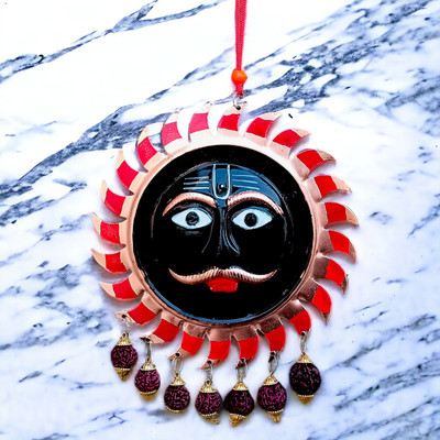 SHRI ASTHA VINAYAK Decorative Showpiece  -  17 cm(Metal, Multicolor)