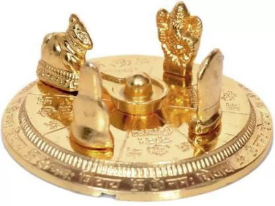 SHRI ASTHA VINAYAK Decorative Showpiece  -  11 cm(Metal, Gold)