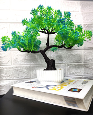 creative creation Decorative Showpiece  -  15 cm(Plastic, Green)