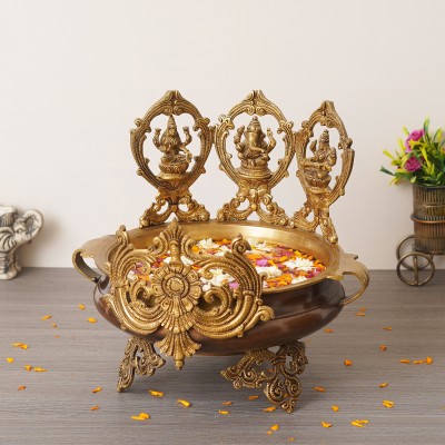 eCraftIndia eCraftIndia Decorative Showpiece - 34 cm (Brass, Gold) Decorative Showpiece  -  34 cm(Brass, Gold)