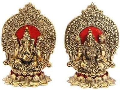 ADIYOGI Decorative Showpiece  -  5 cm(Metal, Gold)