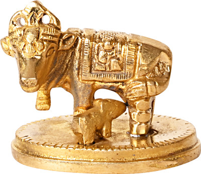 TORPPEZA Decorative Showpiece  -  3.8 cm(Brass, Gold)