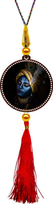 Giftlab Lord Radhe Krishna Ji Hanging for Car & Home Decorative Showpiece Car Hanging Ornament(Pack of 1)