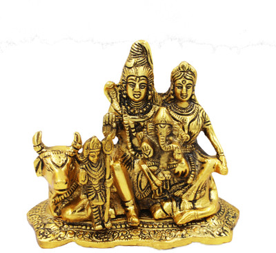 SHRI ASTHA VINAYAK Decorative Showpiece  -  14 cm(Metal, Gold)