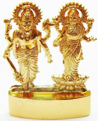 SHRI ASTHA VINAYAK Decorative Showpiece  -  6.5 cm(Metal, Gold)