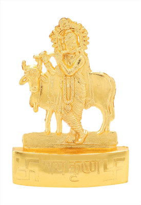 SHRI ASTHA VINAYAK Decorative Showpiece  -  7 cm(Brass, Multicolor)