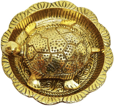 SHRI ASTHA VINAYAK Decorative Showpiece  -  5 cm(Metal, Gold)