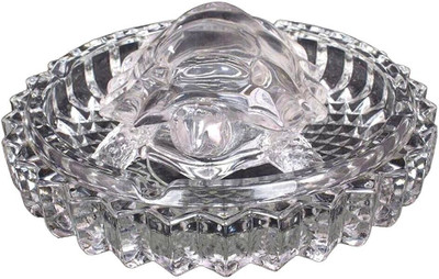 SHRI ASTHA VINAYAK Decorative Showpiece  -  5 cm(Glass, Clear)