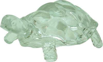 SHRI ASTHA VINAYAK Decorative Showpiece  -  6 cm(Glass, Clear)
