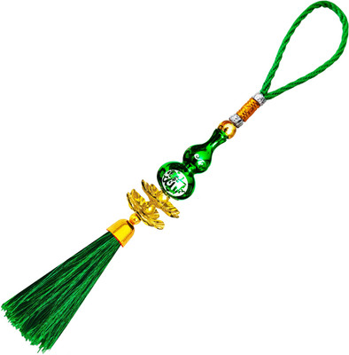 M Men Style Allah Car Hanging Positivity Accessories for Car Rear View Mirror Ornament Decorative Showpiece  -  5.5 cm(Plastic, Green)