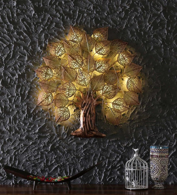 KT COLLECTION Tree Decorative Showpiece  -  76 cm(Iron, Multicolor)