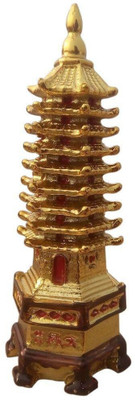 NITIN COLLECTION EDUCATION TOWER Decorative Showpiece  -  13 cm(Polyresin, Multicolor)
