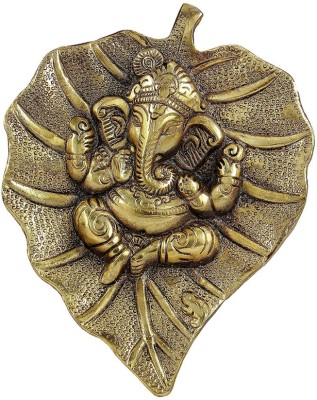 VARKAUS Decorative Showpiece  -  9 cm(Brass, Gold)
