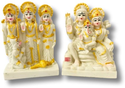 Ritya Collection Decorative Showpiece  -  14 cm(Marble, White)