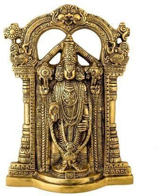 Gopeshwar Nath Handicrafts Decorative Showpiece  -  4 cm(Metal, Gold)