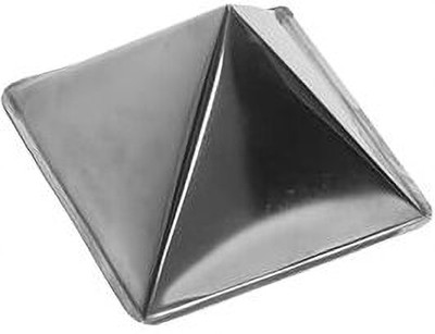 vastu vardan Tridhatu Vastu Pyramid 2 Inch| pack of 1| Vastu Remedy Tool for Positive Energy| Decorative Showpiece  -  5 cm(Metal, Silver)