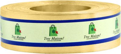 TREEMAISON Vastu BRASS Metal Strip 25FEET 0.75INCH 0.2MM Gauge/ Vastu Remedy (Pack of 1) Decorative Showpiece  -  1.9 cm(Steel, Yellow)