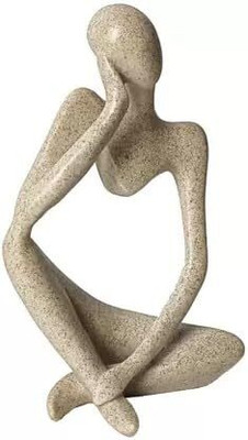 GOOD TO GREAT CREATION Decorative Showpiece  -  20 cm(Ceramic, White)