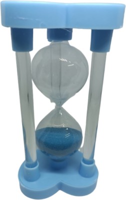 asroyalchoice Sand Clock Timer Hourglass,Sand Timer,Sand Clock with Gift Box Decorative Showpiece  -  13 cm(Plastic, Blue)
