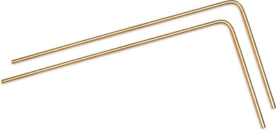 Treemasion Vastu 5MM Brass Without Handle Rod (Only Rods) Decorative Showpiece  -  3 cm(Brass, Yellow)