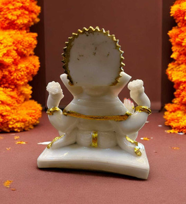 ShivaanshCraft Beautiful Ganesha Decorative Showpiece  -  16 cm(Resin, Multicolor)