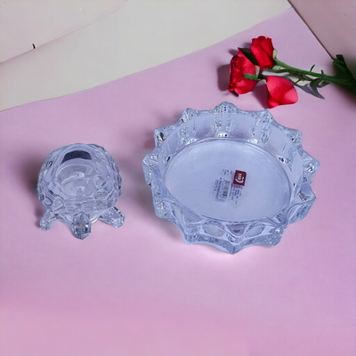 SHRI ASTHA VINAYAK Decorative Showpiece  -  5 cm(Crystal, Clear)