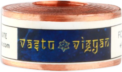 vastu-vigyan Vastu COPPER METAL STRIP/ (8 FEET, 0.5 INCH, 0.3MM GAUGE Strip) (PACK-1) Decorative Showpiece  -  11 cm(Copper, Copper)