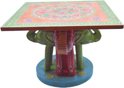 Diwamjawels Elephant Top Table Decorative Showpiece  -  20.32 cm(Marble, Multicolor)