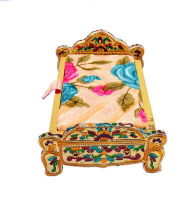 TECHZAGE Decorative Showpiece  -  15 cm(Wood, Multicolor)