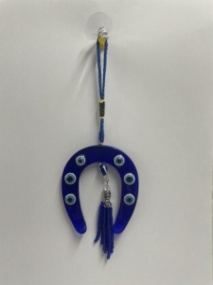 PR Creations Decorative Showpiece  -  26 cm(Plastic, Blue)