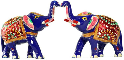 Vivan Creation Decorative Showpiece  -  8 cm(Iron, Multicolor)