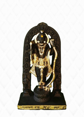 THEINVENTORXI Decorative Showpiece  -  17 cm(Resin, Black)