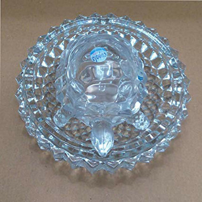 FLUKYCO Decorative Showpiece  -  3.75 cm(Crystal, Clear)