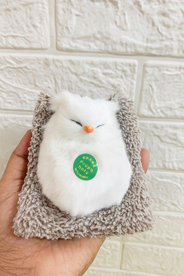 HYATT CREATION Decorative Showpiece  -  13 cm(Resin, White)