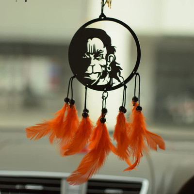 MJKD Hanumanji Dream Catcher Bajarang bali Car Hanging Ornament(Pack of 1)