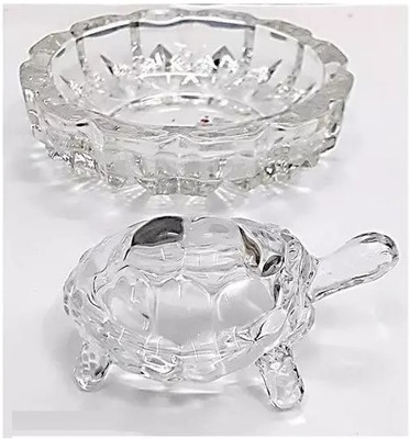 SHRI ASTHA VINAYAK Decorative Showpiece  -  6 cm(Crystal, Clear)