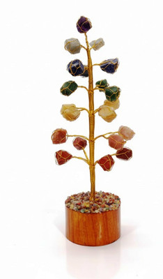 UNIQUESCRYSTAL Decorative Showpiece  -  25 cm(Crystal, Multicolor)