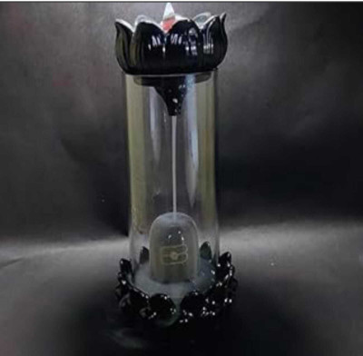 KFITN money tree showpiece figurine Decorative Showpiece  -  20 cm(Glass, Polyresin, Black, White)