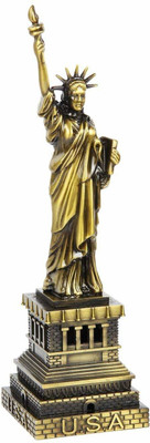 ORIENTALs Decorative Showpiece  -  15 cm(Metal, Brown)