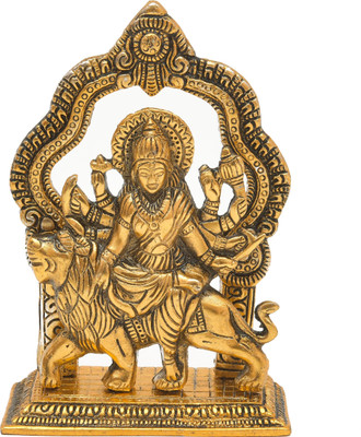 SHRI ASTHA VINAYAK Decorative Showpiece  -  16.5 cm(Metal, Gold)