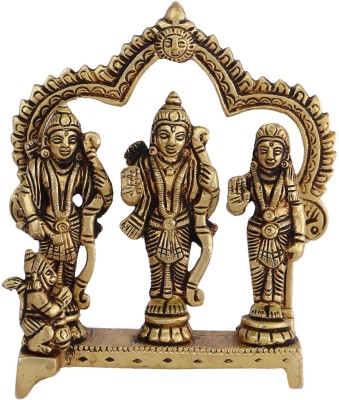 Kalarambh Ram darbar Decorative Showpiece  -  12.446 cm(Brass, Yellow)