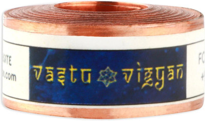 vastu-vigyan Vastu Copper Strip (Length-8 FEET, Width-0.5 INCH, 0.3MM Thickness) (PACK-1) Decorative Showpiece  -  11 cm(Copper, Copper)