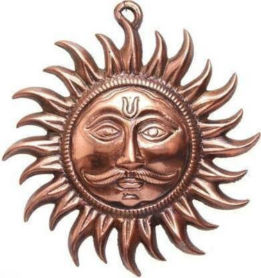 SHRI ASTHA VINAYAK Decorative Showpiece  -  10 cm(Brass, Copper)
