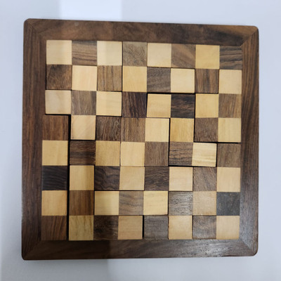 Dastakaari Decorative Showpiece  -  6 cm(Wood, Brown)