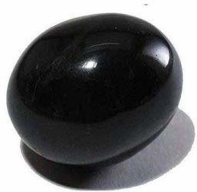 DEVEXX Natural Shaligram for Lord Vishnu Puja from Gandaki river Decorative Showpiece  -  5 cm(Stone, Black)