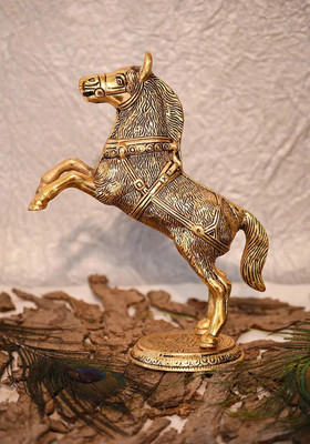 SBBCO Decorative Showpiece  -  21.5 cm(Metal, Gold)