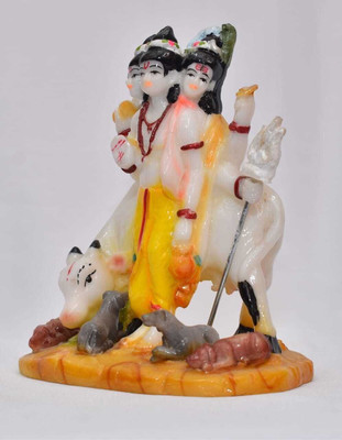 JniL god 1 Decorative Showpiece  -  10 cm(Marble, Multicolor)