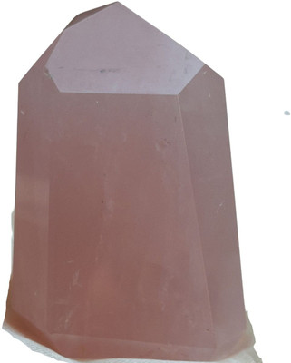 Maitri Export Rose Quartz Freeform Decorative Showpiece  -  4 cm(Crystal, Pink)