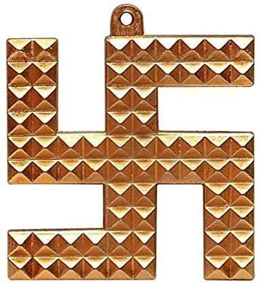 SHRI ASTHA VINAYAK Decorative Showpiece  -  8 cm(Metal, Brown)