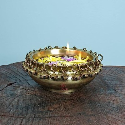 Ekaa Handicrafts Decorative Showpiece  -  6.3 cm(Brass, Gold)